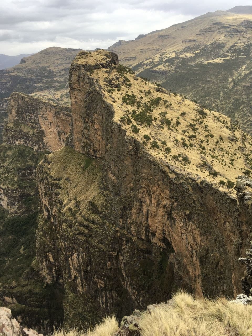 Trek through the 'Roof of Africa' - Ethiopia's spectacular Simien Mountains National Park, a UNESCO World Heritage site renowned for dramatic escarpments, deep valleys, and unique endemic wildlife inc