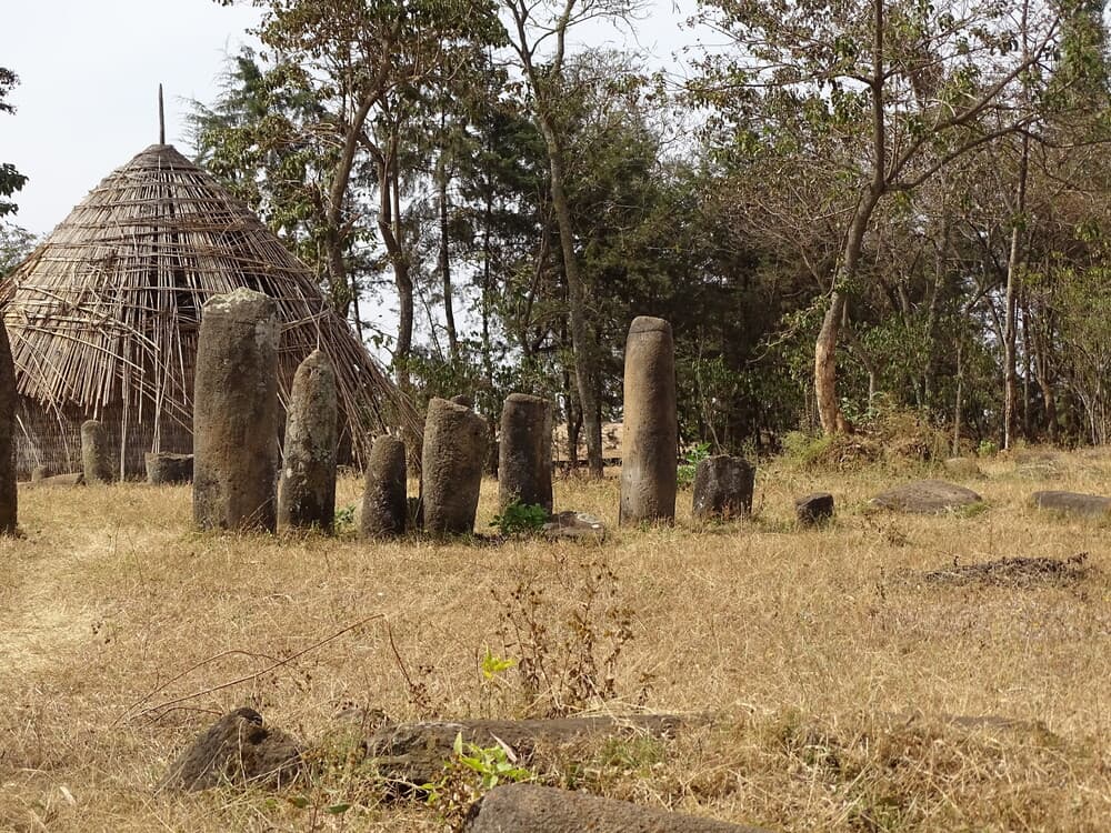 UNESCO mixed heritage site combining sacred forests, traditional agriculture, and cultural practices. Features ancient megaliths, terraced farming, and shade-grown coffee traditions spanning centuries